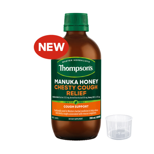 Thompson's Manuka Honey Chesty Cough Relief 200ml