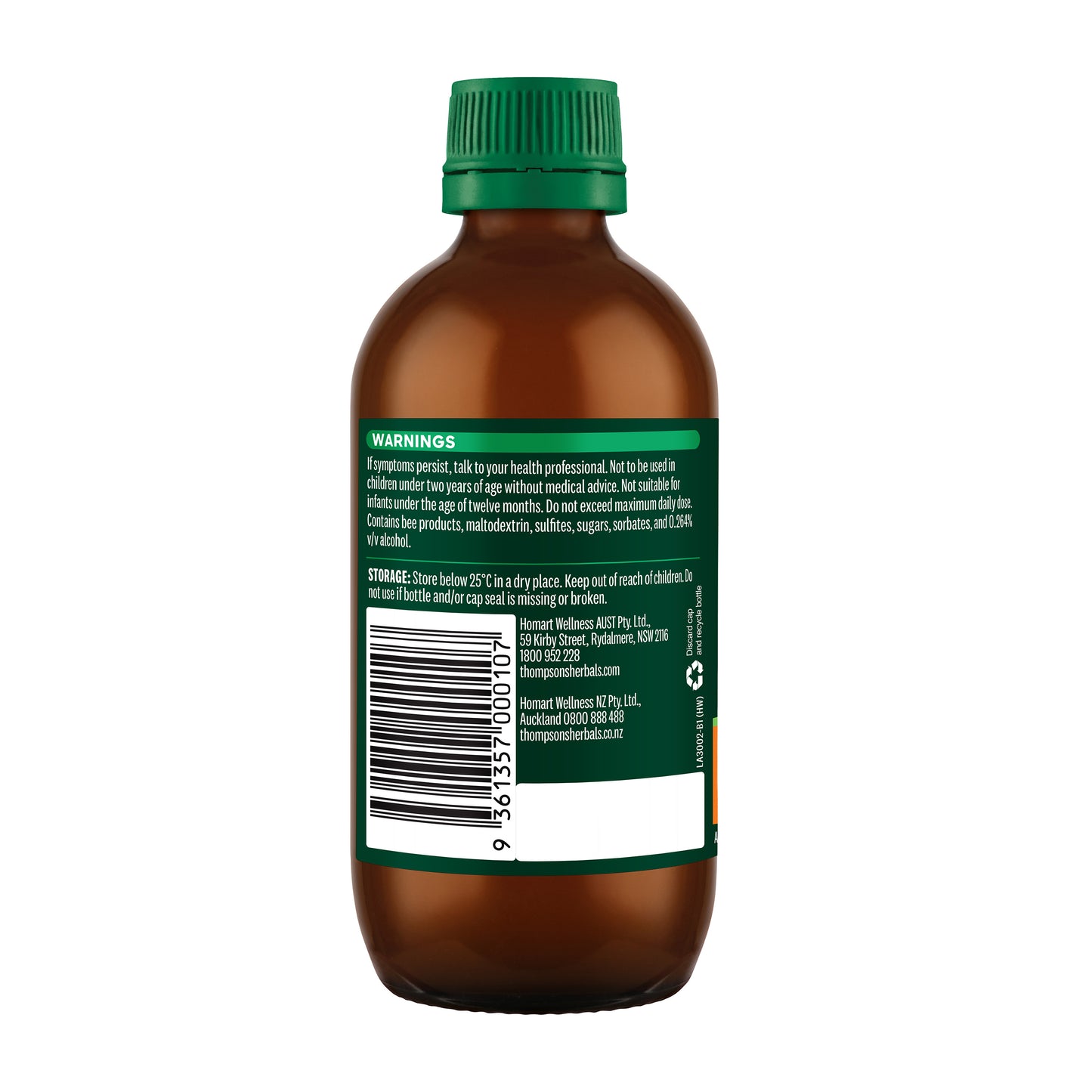 Thompson's Manuka Honey Dry Cough Relief 200ml