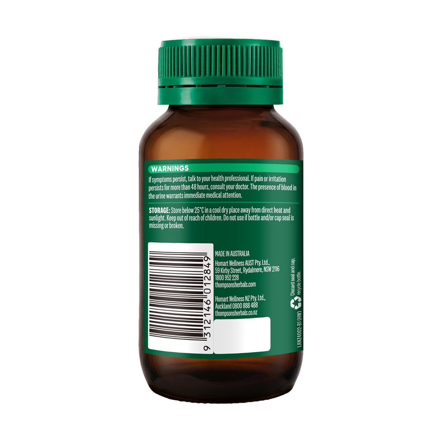 Thompson's One-A-Day Ultra Cranberry 72000 60 capsules