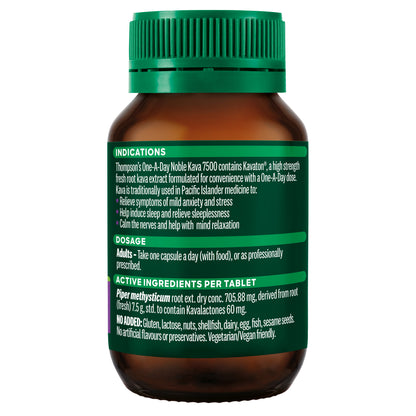Thompson's One-A-Day Noble Kava 7500